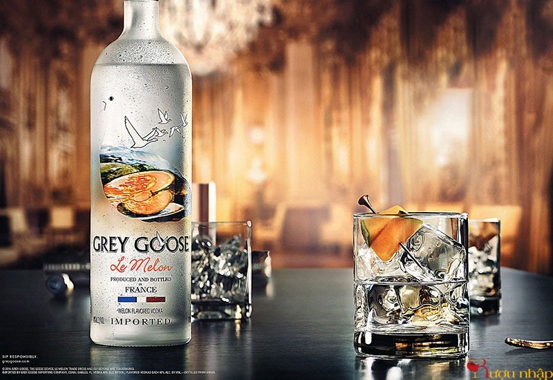 Rượu Vodka Grey Goose LOrange