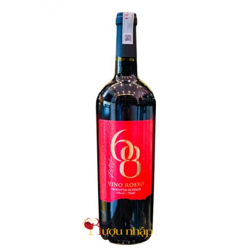 Rượu Vang 68 Vino Rosso 15 Độ