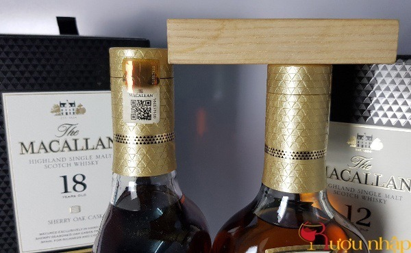 Rượu Macallan 18 năm Sherry Oak Rượu Macallan 18 năm Sherry Oak - Teem 3D