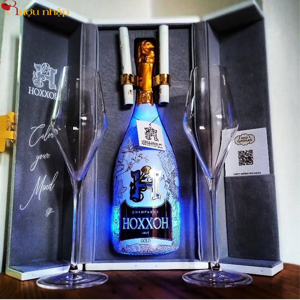 Champagne HOXXOH Blanc De Blancs Rượu Champagne HOXXOH Blanc De Blancs