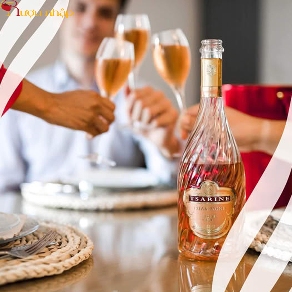 Champagne Tsarine Rose Champagne Tsarine Rosé this Summer
