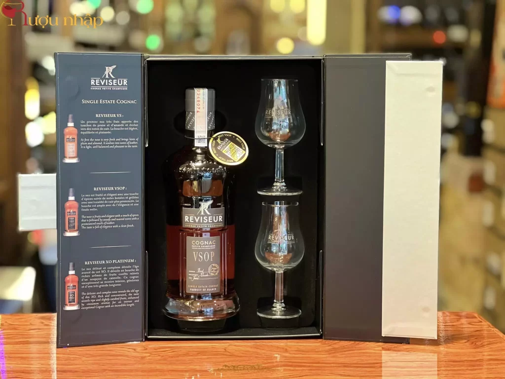 Cognac Reviseur VSOP Hộp Quà