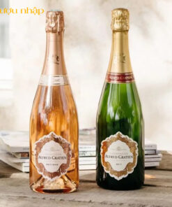 Hai chai sâm panh ngon nhà Alfred Gratien – Brut và Brut Rosé