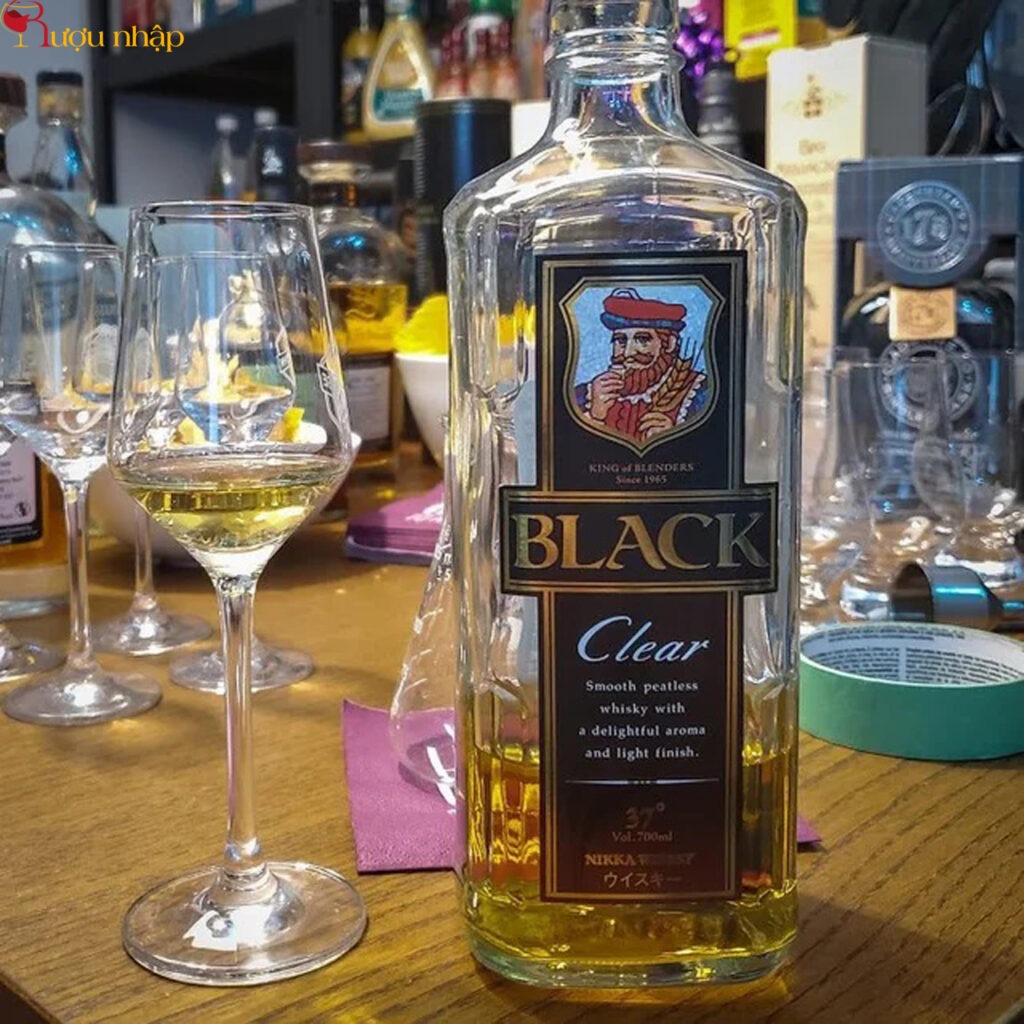 Rượu Nikka Black Clear 