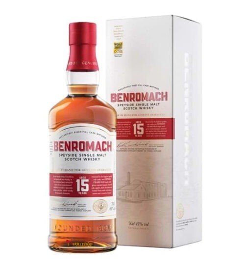 Rượu Benromach 15 năm