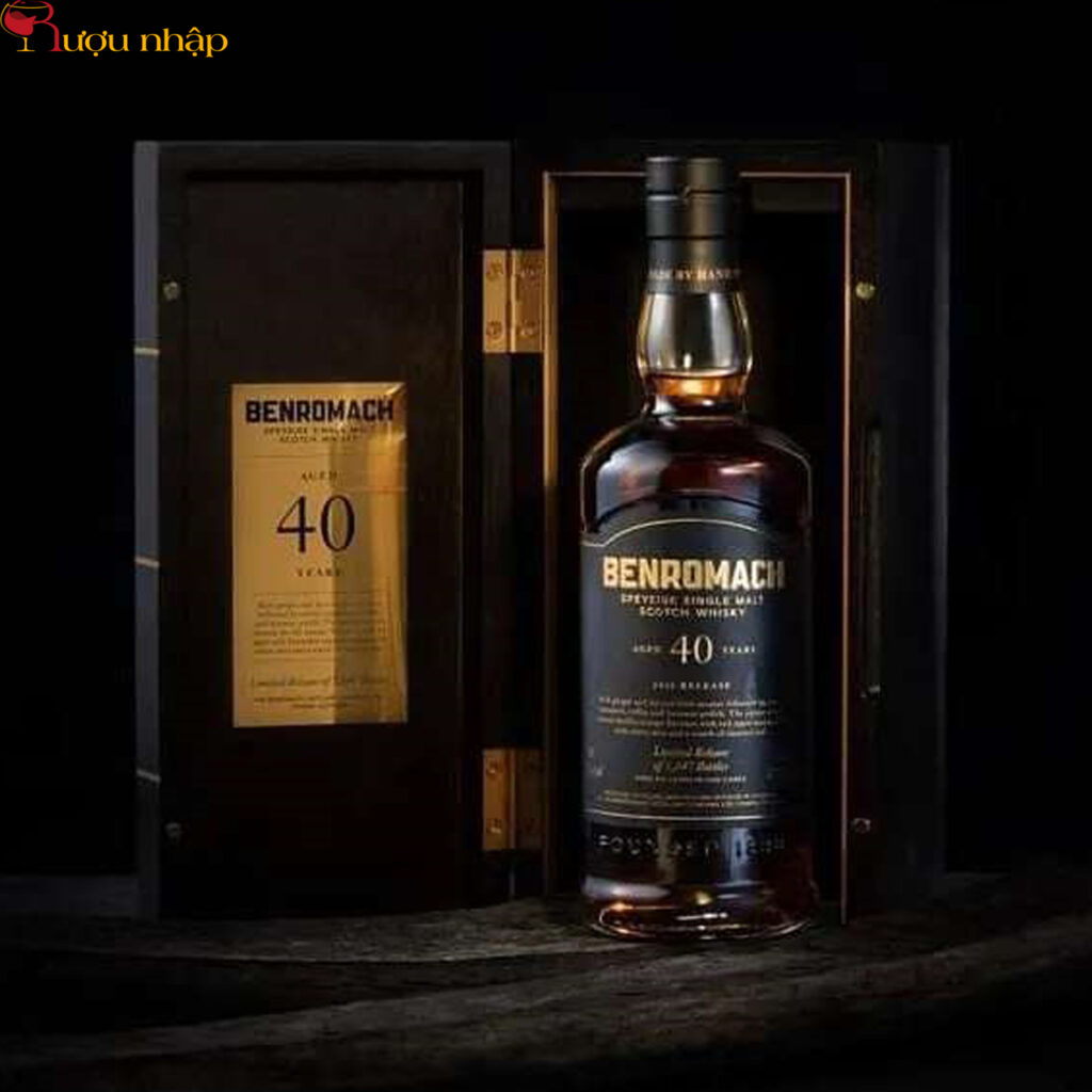 Rượu Benromach 40 năm 2021 Release