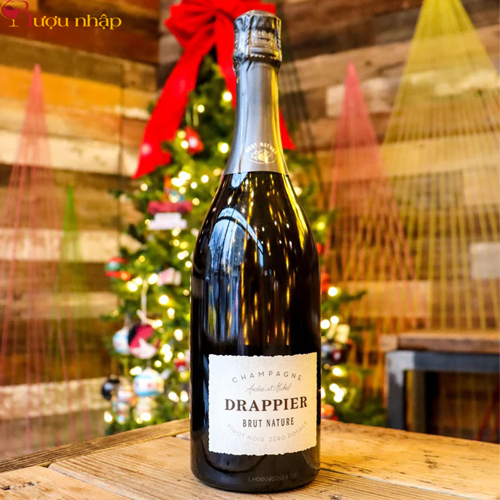 Champagne Drappier Brut Nature Zero Dosage Rượu Champagne Drappier Brut Nature Zero Dosage