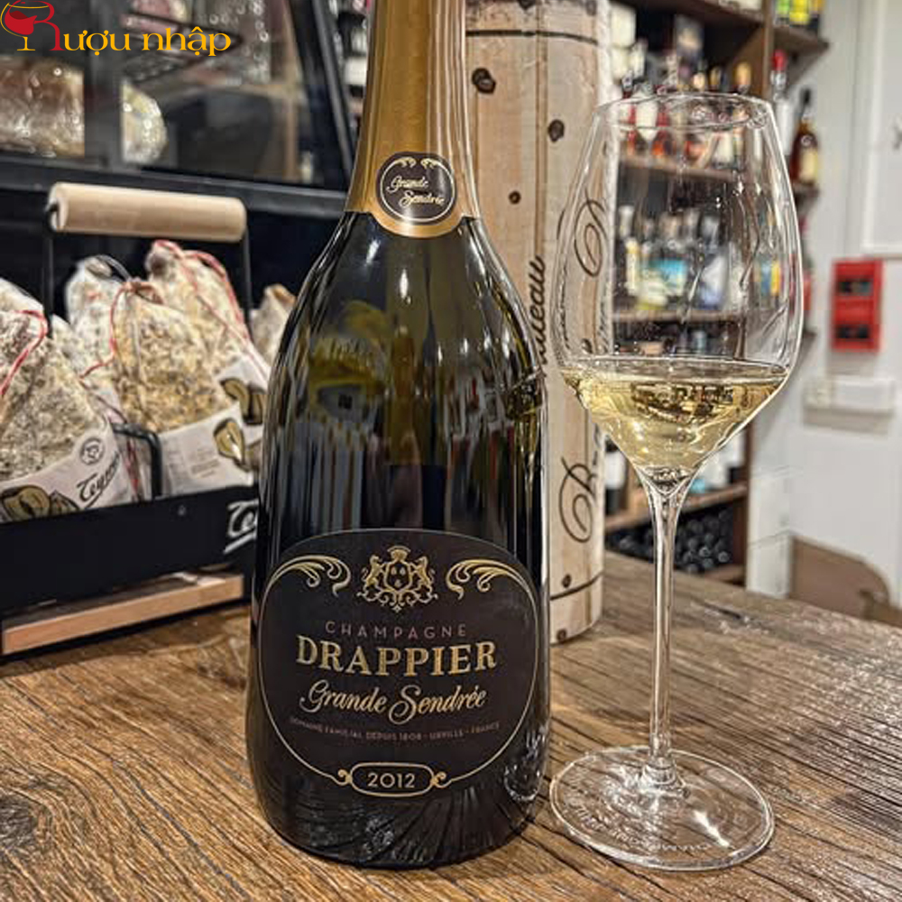 Champagne Drappier La Grande Sendree Rượu Champagne Drappier La Grande Sendrée