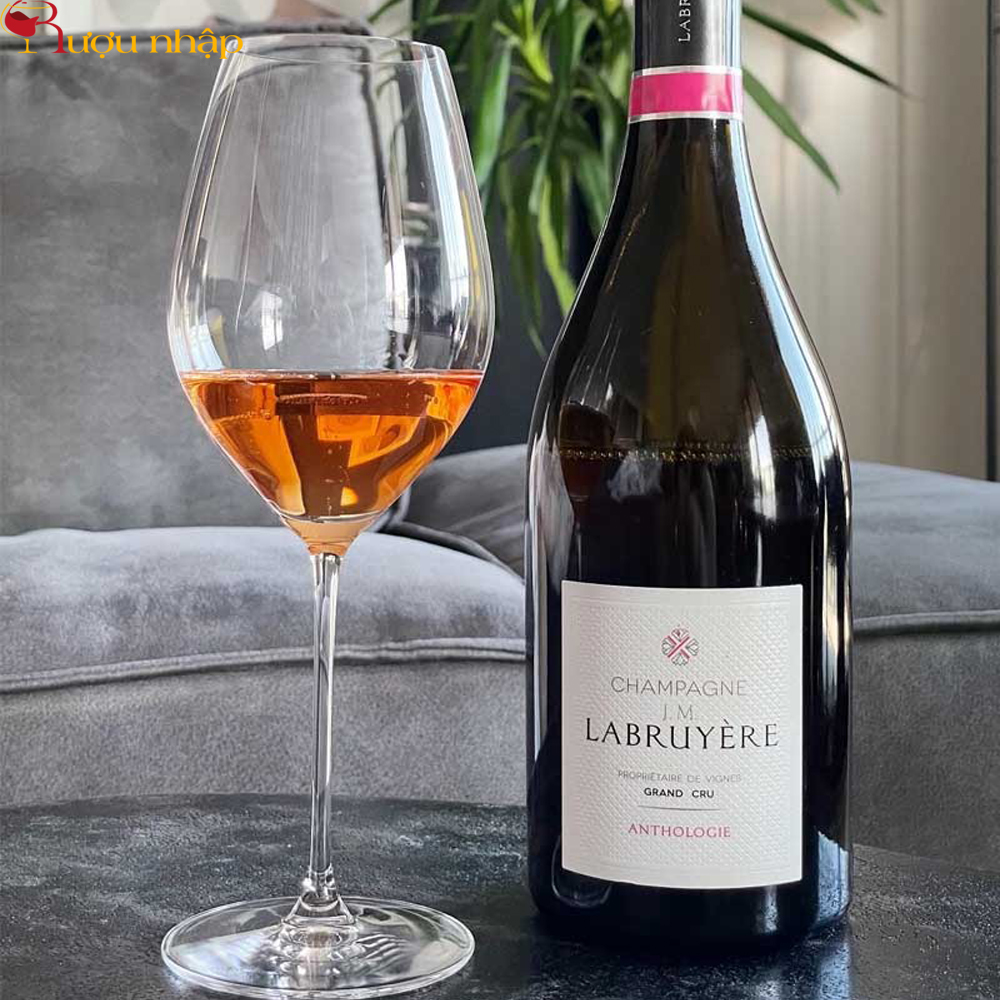 Champagne JM Labruyere Anthologie Grand Cru Rose Rượu Champagne JM Labruyere Anthologie Grand Cru Rose cao cấp