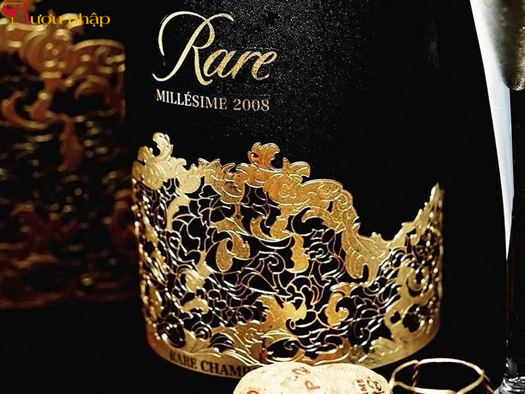 Champagne Rare Brut Millesime 2008 Rượu Champagne Pháp Rare Brut Milésimé 2008