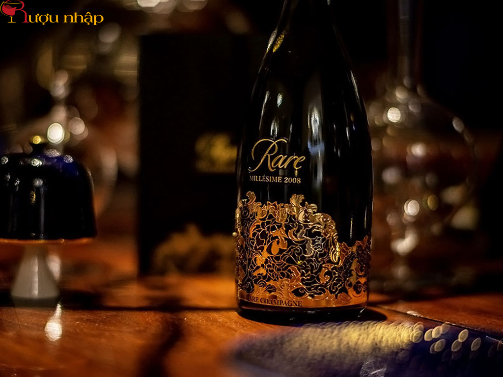 Champagne Rare Brut Millesime 2008 Rượu Champagne Rare Brut Milésimé 2008