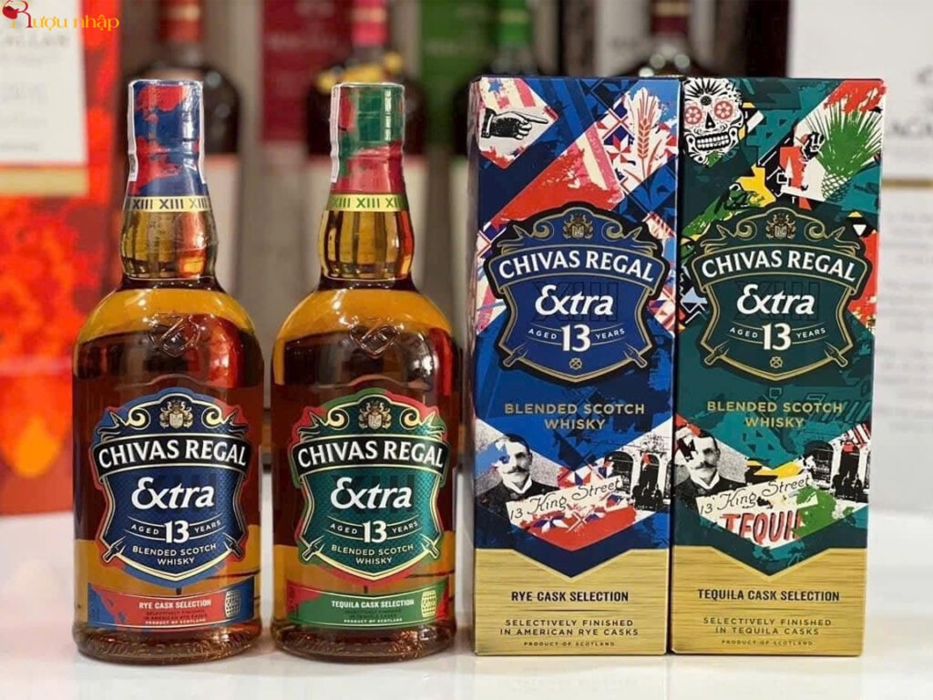 Rượu Chivas Extra 13 năm American Rye Cask