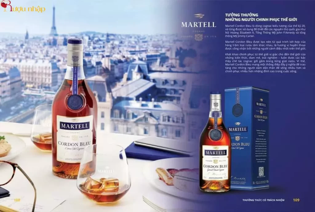 Martell Cordon Bleu Rượu Martell Cordon Bleu