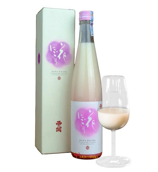 Rượu Sake Nishino Seki Hana Nigori (15%) 500ml