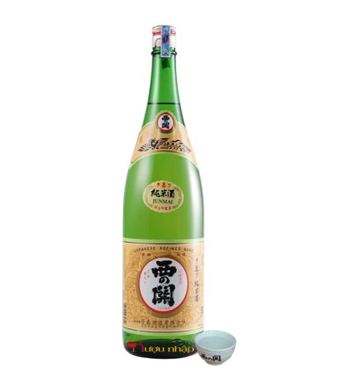 Rượu Sake Nishino Seki Junmaishu (15%) 1800ml