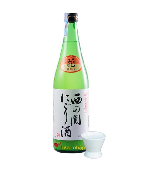 Rượu Sake Nishino Seki Nigori Zake (15%) 720ml