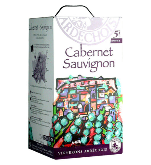 Rượu Vang Bịch Vignerons Ardechois Cabernet Sauvignon