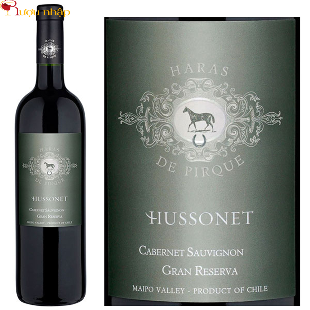 Rượu Vang Chile Hussonet Cabernet Sauvignon Rượu Vang Haras De Pirque Hussonet Cabernet Sauvignon