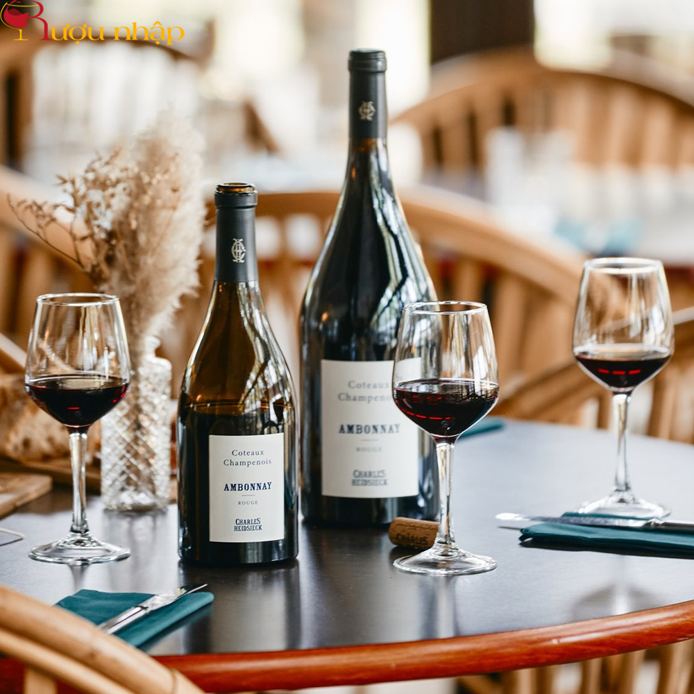 Charles Heidsieck Coteaux Champenois Red Ambonnay Rượu Vang Pháp Charles Heidsieck Coteaux Champenois Red Ambonnay 2019