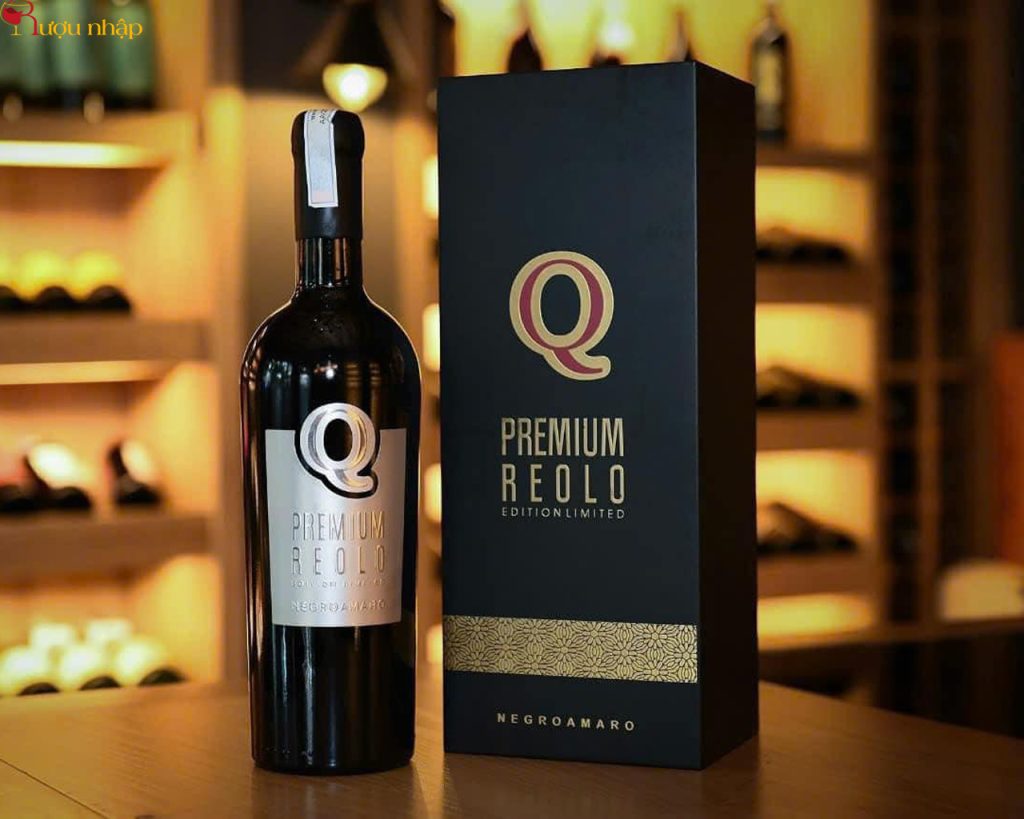 Rượu Vang Ý Q Premium Reolo Negroamaro
