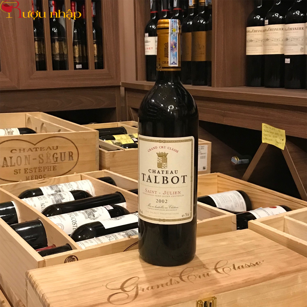 Rượu Vang Chateau Talbot Saint Julien Vang Château Talbot (Saint-Emilion Grand Cru Classé)