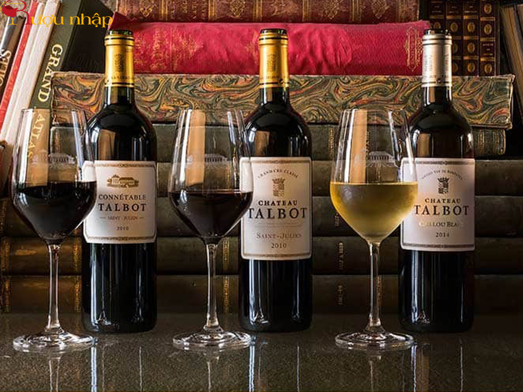 Rượu Vang Chateau Talbot Saint Julien Vang Pháp Chateau Connetable Talbot - Saint-Julien