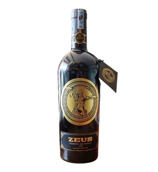 Rượu Vang Zeus Primitivo 19 Độ