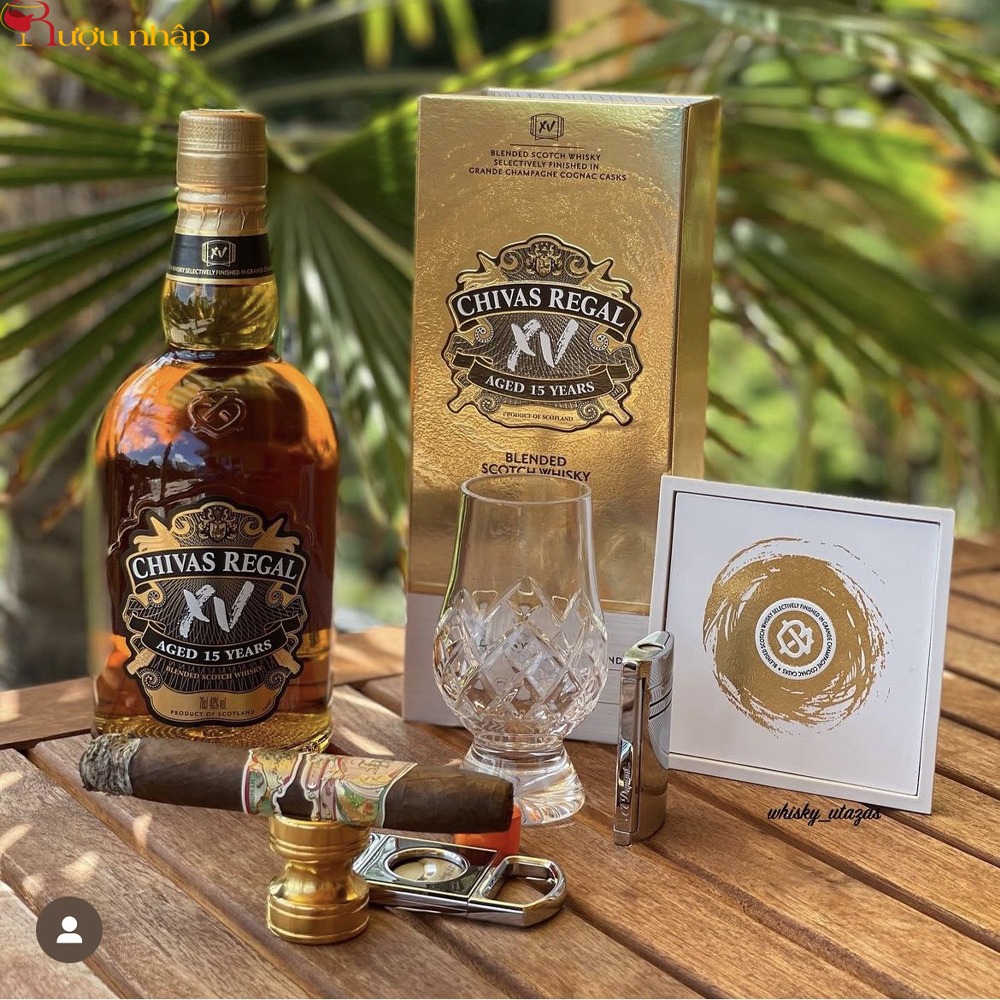 Chivas 15 Năm Rượu Chivas 15 Năm Mẫu Mới