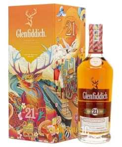 Glenfiddich 21 năm - hộp quà tết Nhâm Dần 2022