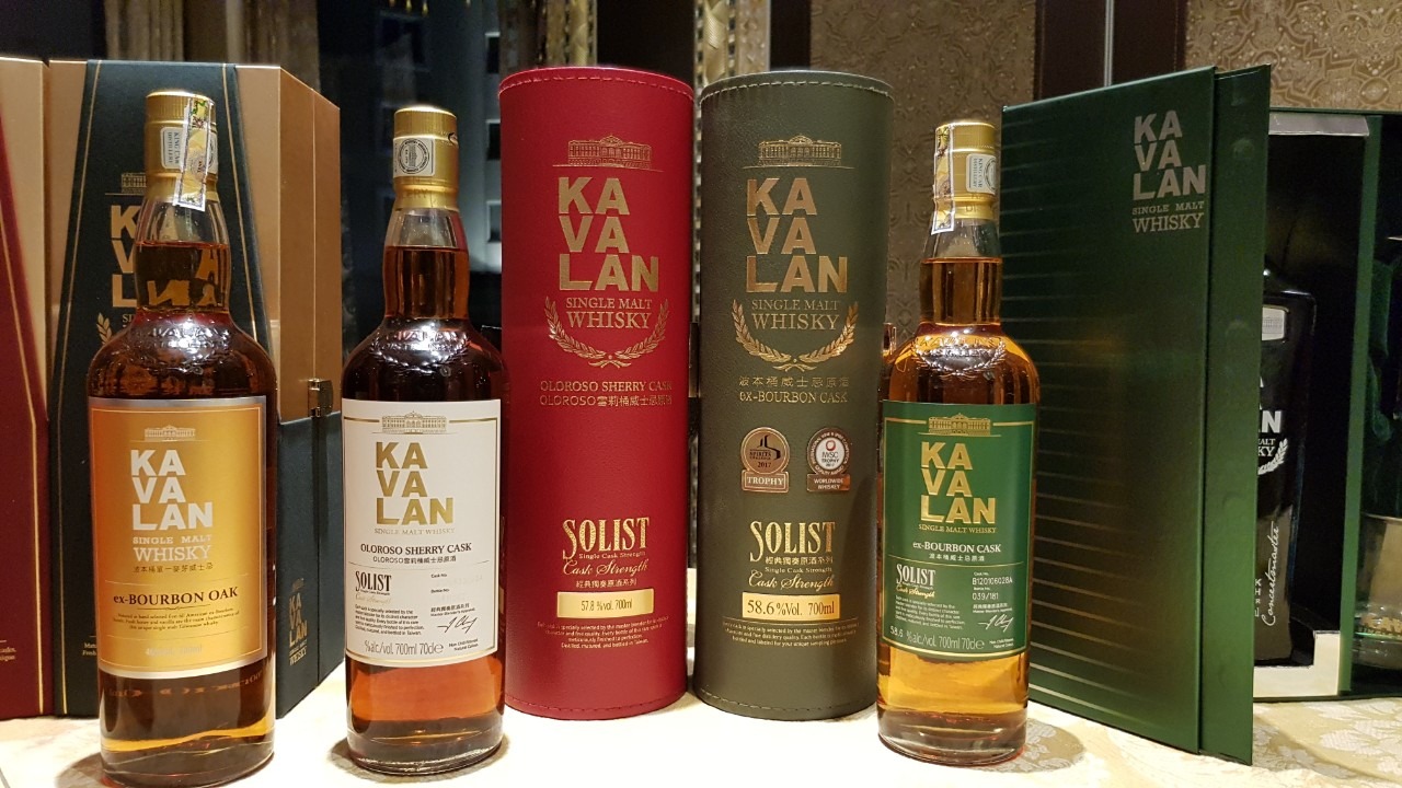 kavalan ex bourbon cask strength 1