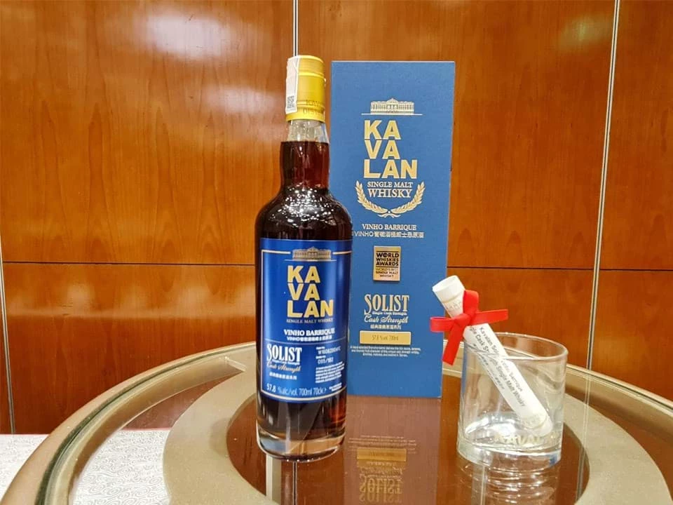 Kavalan Solist Vinho Barrique Single Cask Strength