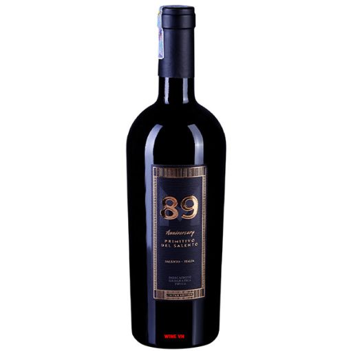 Rượu Vang 89 Anniversary Primitivo Del Salento