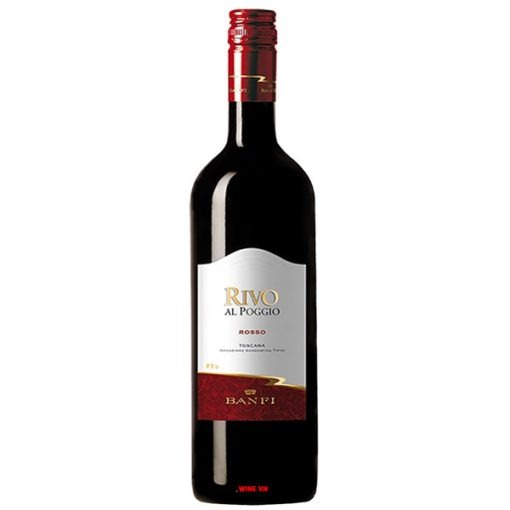 Rượu Vang Banfi Rivo Al Poggio Rosso Tuscany