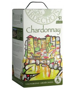 Rượu Vang Bịch Vignerons Ardechois Chardonnay