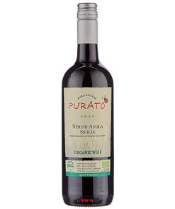 Rượu Vang Ý Purato Nero D’Avola Organic