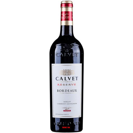 Rượu Vang Calvet Reserve Bordeaux Merlot - Cabernet Sauvignon