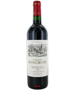 Rượu Vang Chateau Foncrose Bordeaux