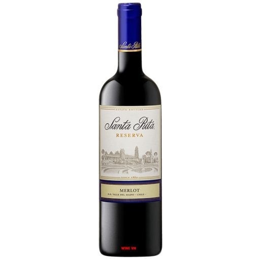 Rượu Vang Chile Santa Rita Estate Reserva Merlot