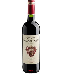 Rượu Vang Comte D'Aquitaine Bergerac Merlot