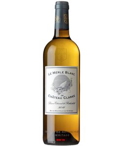 Rượu Vang Le Merle Blanc De Chateau Clarke