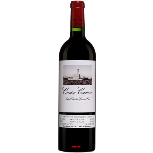 Rượu Vang Pháp Croix Canon Saint Emilion Grand Cru