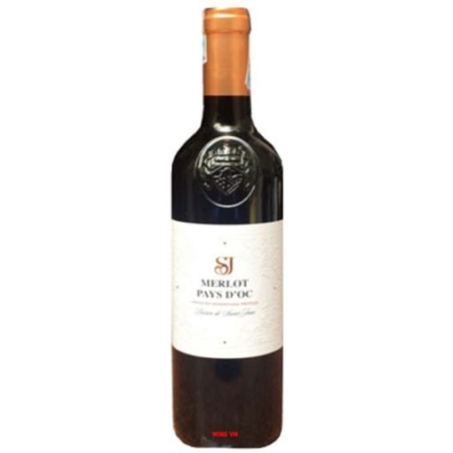 Rượu Vang Pháp SJ Merlot Pays D'OC