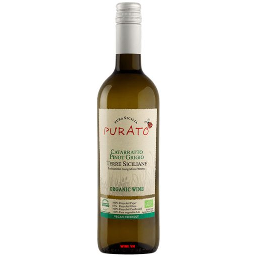 Rượu Vang Purato Catarratto Pinot Grigio Organic