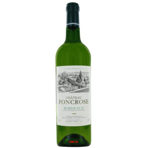 Rượu Vang Trắng Chateau Foncrose