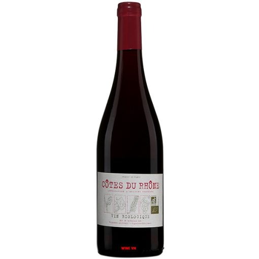 Rượu Vang Vignerons Ardechois Cotes Du Rhone Biologique