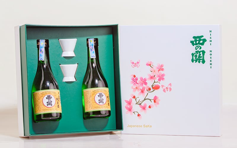 Rượu Sake Nishino Seki Junmaishu chai 300ml