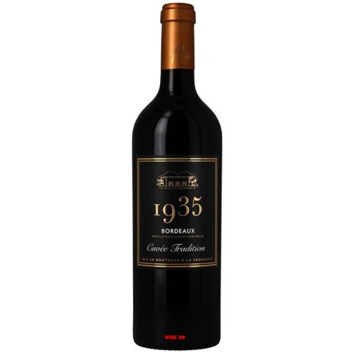 Rượu Vang Bordeaux 1935 Cuvee Tradition