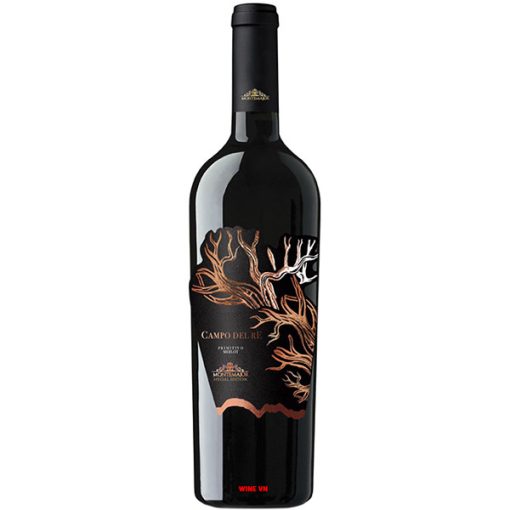 Rượu Vang Campo Del Re Primitivo - Merlot