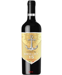 Rượu Vang Castel D'oro Merlot 15 Độ