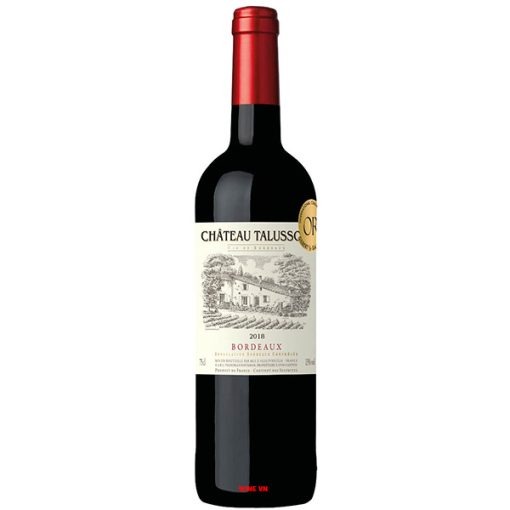 Rượu Vang Chateau Talusson Bordeaux